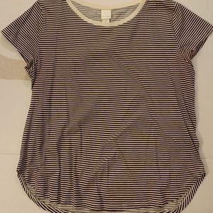 ✨MOVING SALE✨ Stripped Short Sleeve Shirt